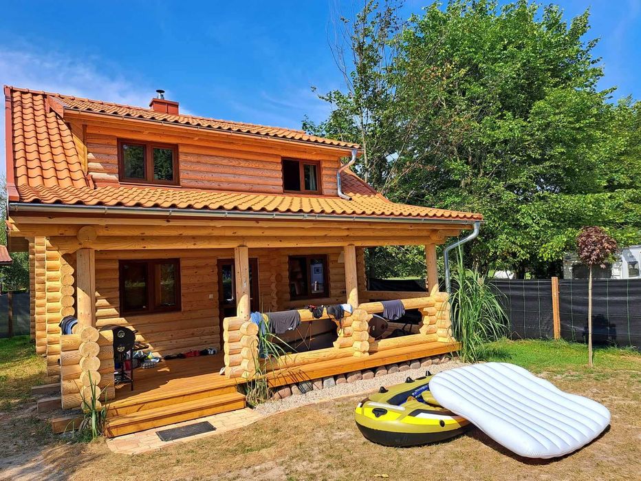 Nowy Luksusowy Domek z Bala, jacuzzi, 50m do jeziora, majówka