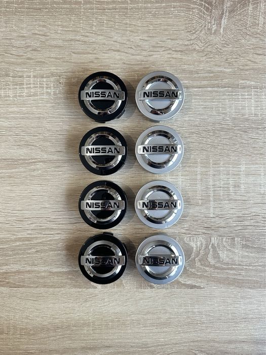 Conjunto de 4 Centros de Jantes Nissan 54mm 56mm 60mm 65mm 68mm