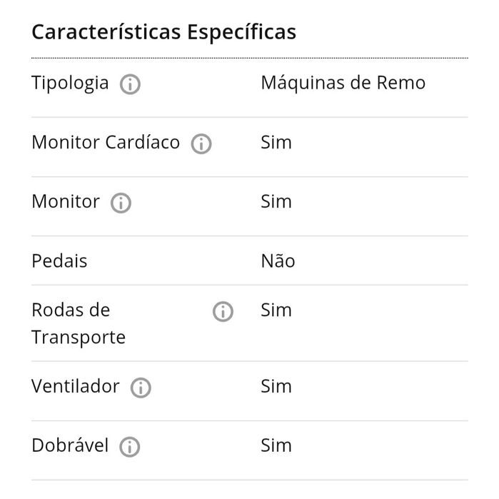 Máquina remo BEHUMAX  fitness Air Smart Rower