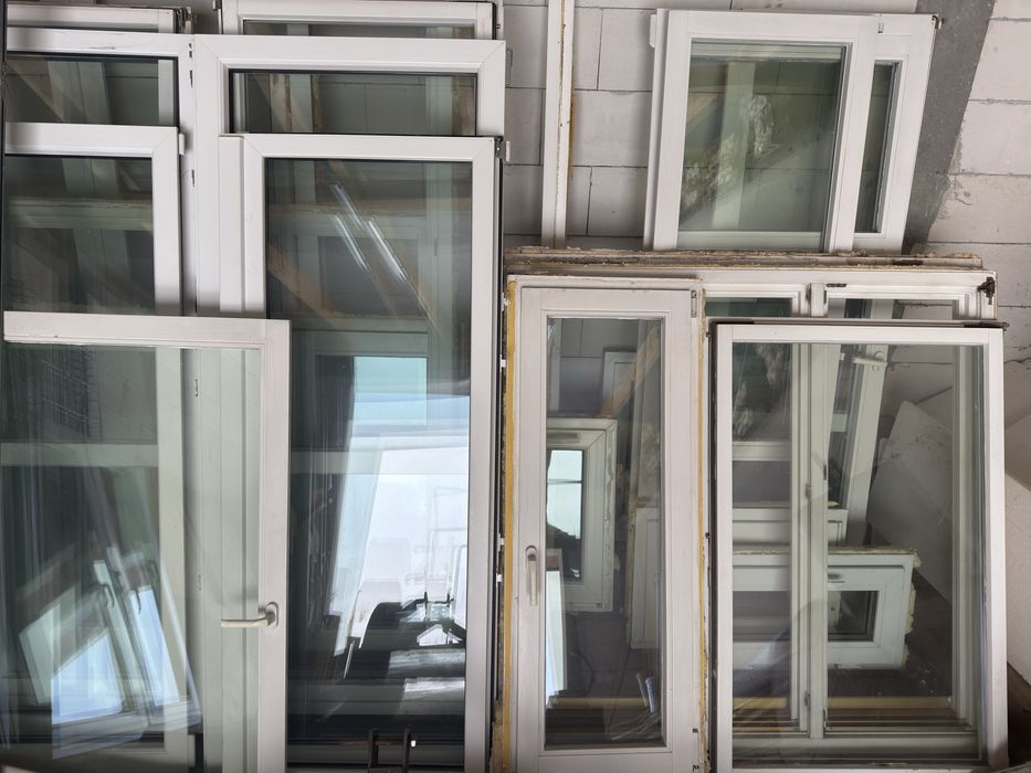 Okna BOGDAŃSKI– drewniane i PCV – po wymianie, stan bardzo dobry