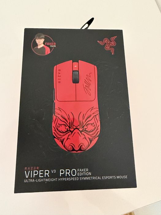 Razer Viper v3 Pro Faker Edition na gwarancji