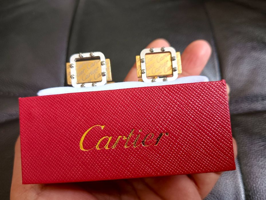 Botões de punho Cartier