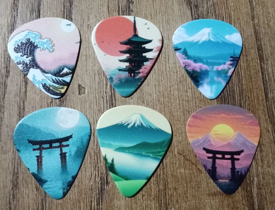 Palhetas para guitarra