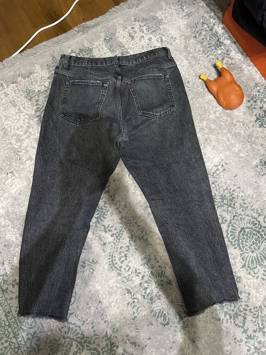 джинси zara темно сірого коліру 42 розміру