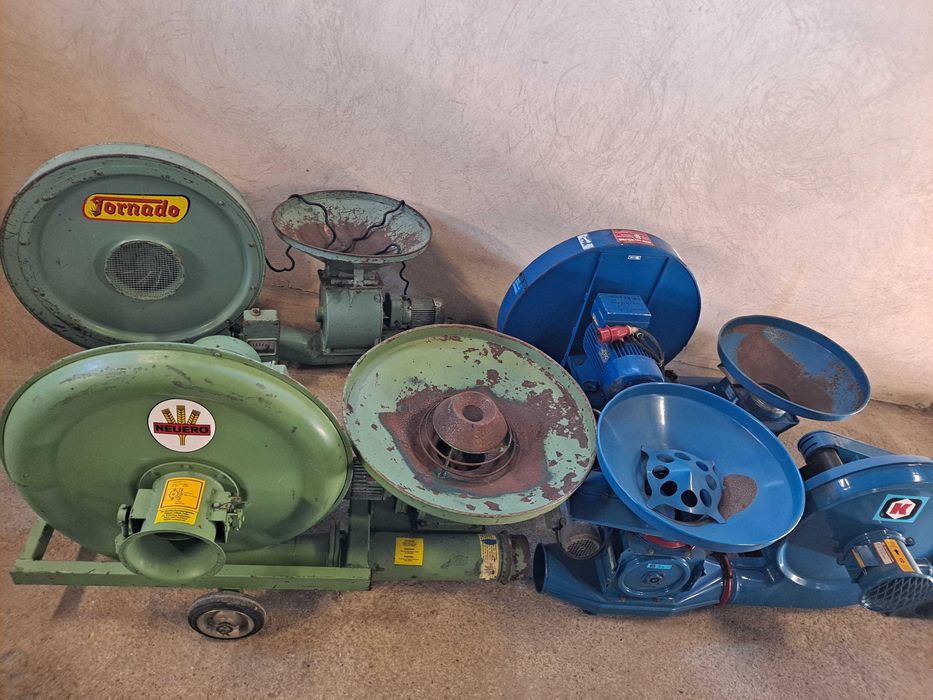 Dmuchawa do zboża 7,5 11kw z dozownikiem tornado neuero