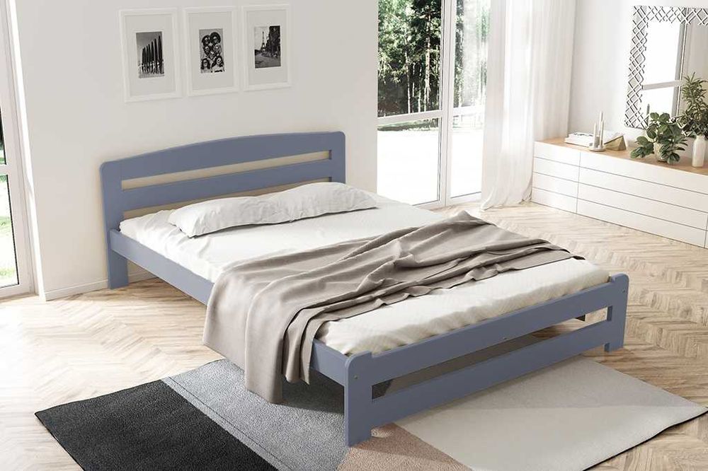 Łóżko Primo 90x200 120/140/160x200 sosna, dąb, orzech, białe, szare