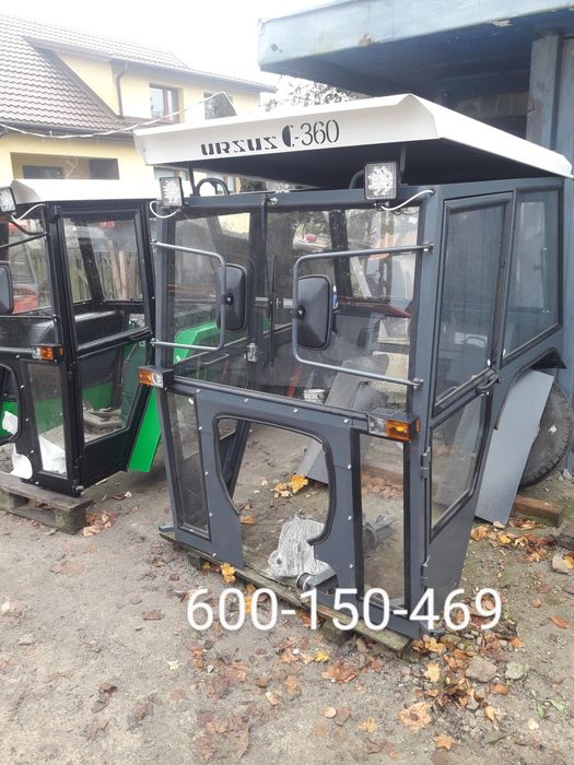 Kabina kabiny Ursus C-330 C-360 traktor bizon Mf Mtz T-25