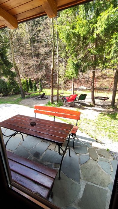 Domek Nad samą rzeką  Sauna jacuzzi 8os w górach noclegi Brenna