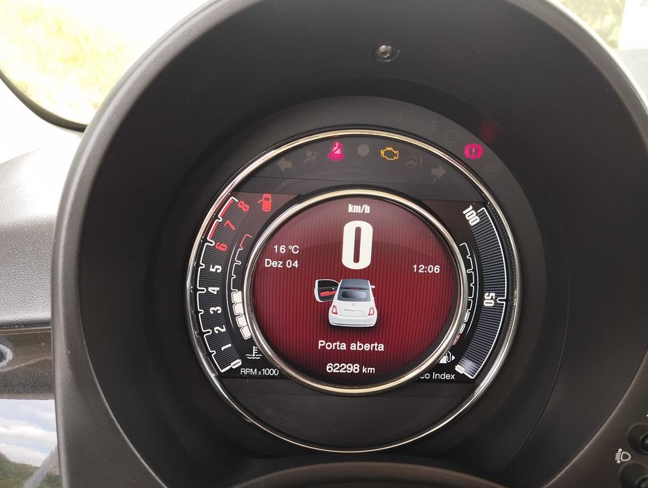 FIAT 500C 63MIL KM 2016