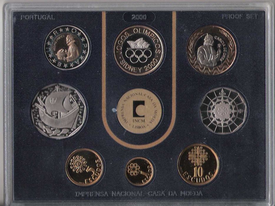 Escudos Carteira Proof 2000