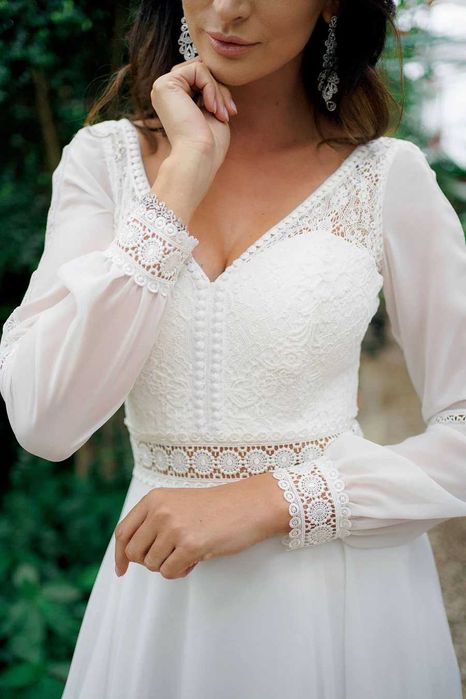 Suknia ślubna Layla w stylu boho