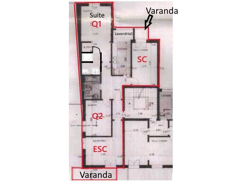 T3 Remodelado a Estrear com Vista Rio 2 wcs estilo eclético – Algés