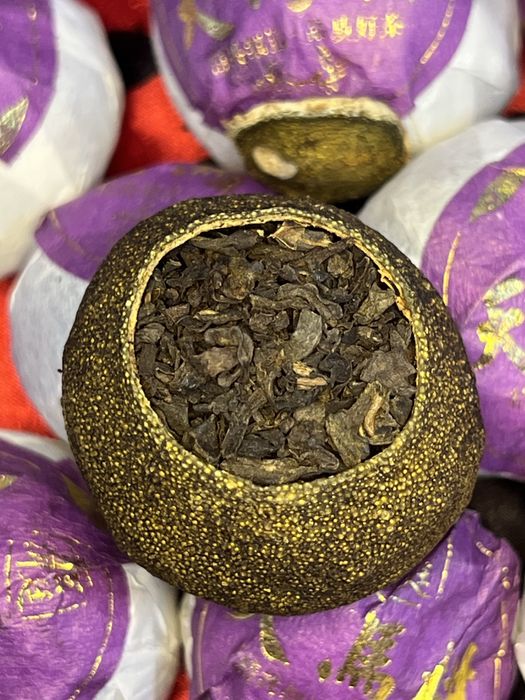 Пуер у мандарині