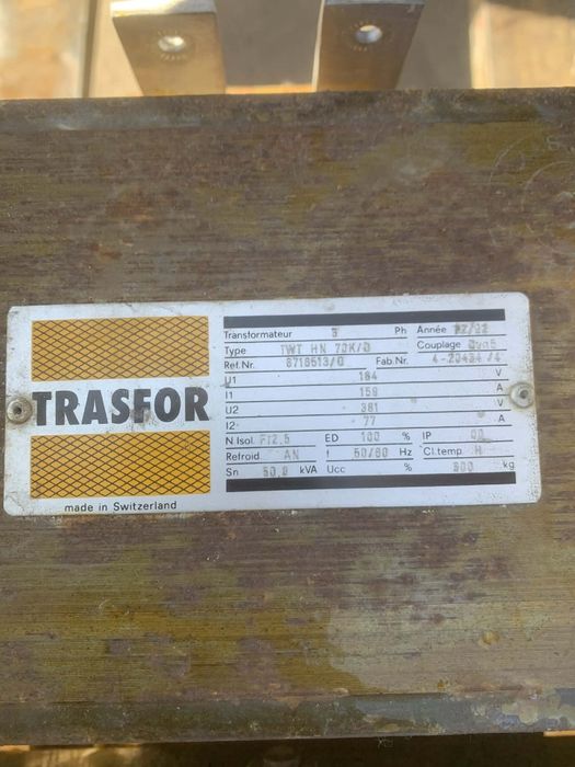 Transformator trzy fazowy