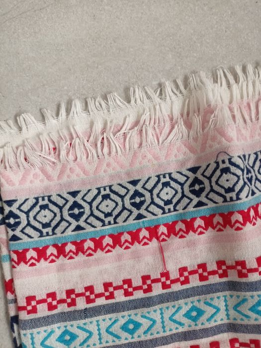 Koc narzuta obrus skandynawski