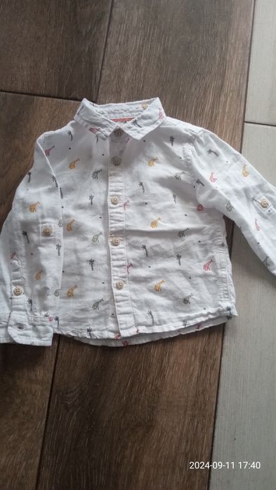 Koszula ,+bluzeczka dla chłopca 86