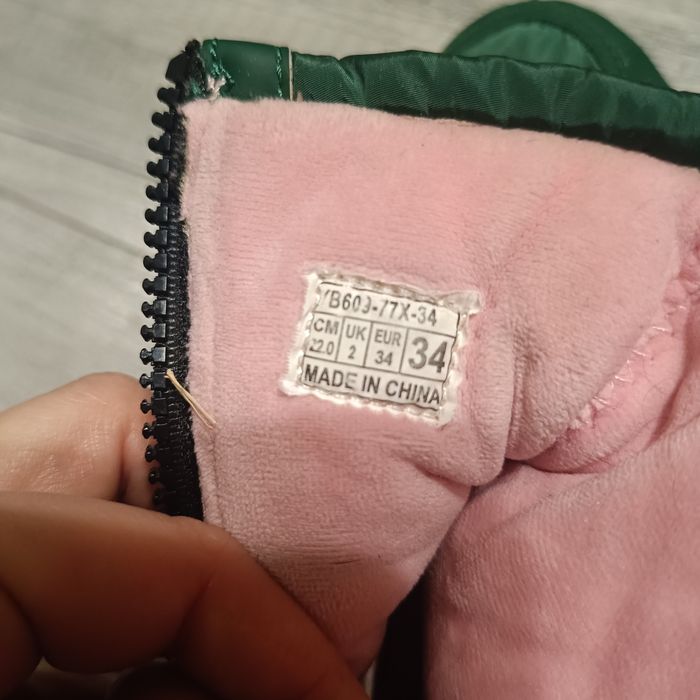 Buty zimowe dla dziewczynki, Reserved rozmiar 34