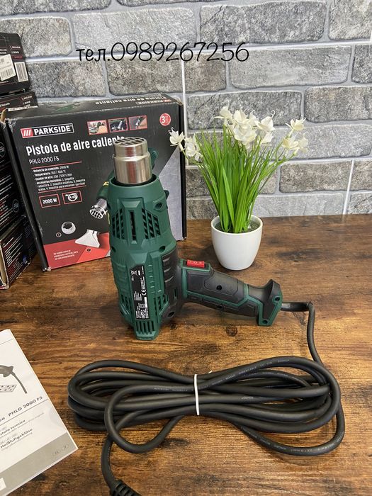 Фен строительный,промышленной Parkside PHLG 2000 F 5 з НІМЕЧЧИНИ