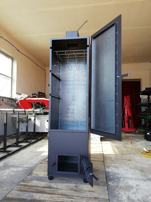 Wędzarnia Ogrodowa Grill Smoker Blacha 4 mm Solidna Od Kowala Wędzok