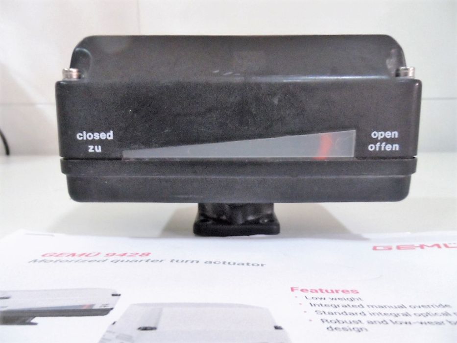 Atuador elétrico 24V. DC para valvula.