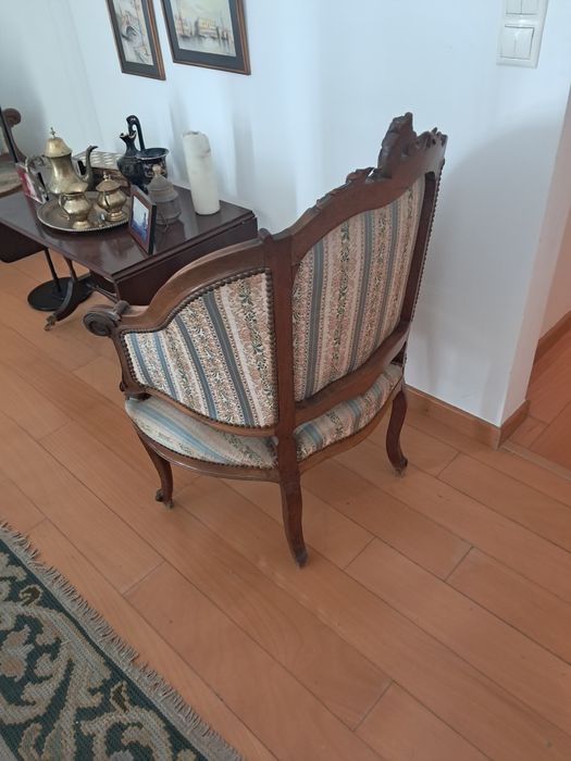 Terno de sofás antigos