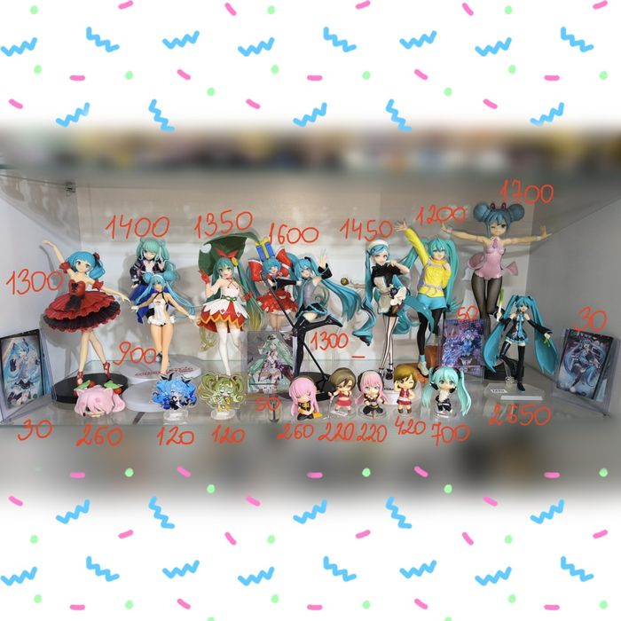 Аниме фигурка Хацуне Мику фигма figma 014 Hatsune Miku Vocaloid