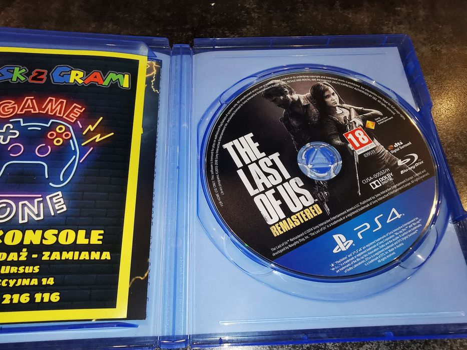 Last of Us REMASTERED PS4 gra PL (wyd polskie) sklep Ursus