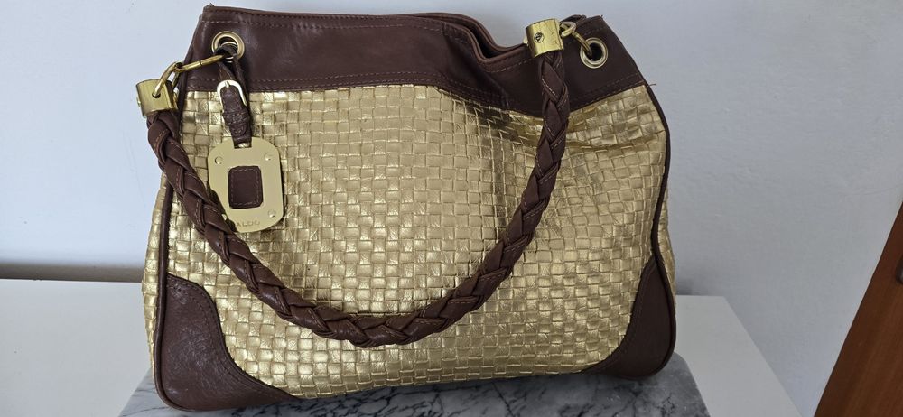 Torebka na ramię Aldo złota