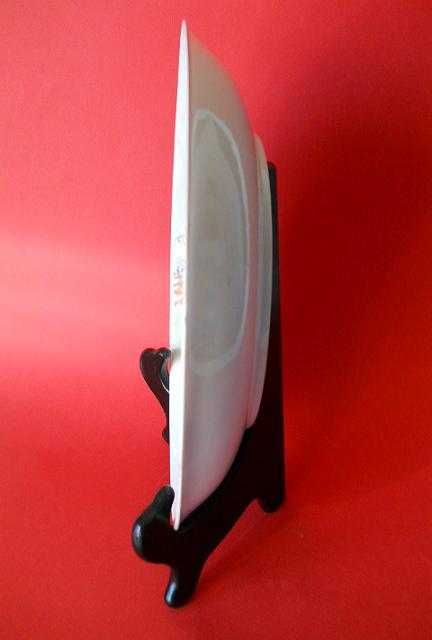 Старинное Китайское фарфоровое декоративное блюдо-"Пять отношений"