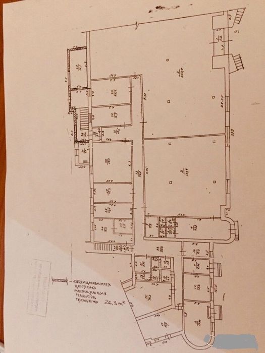 Продажа помещение 812 м2.