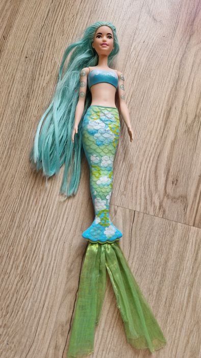 Lalki Barbie syrena zestaw