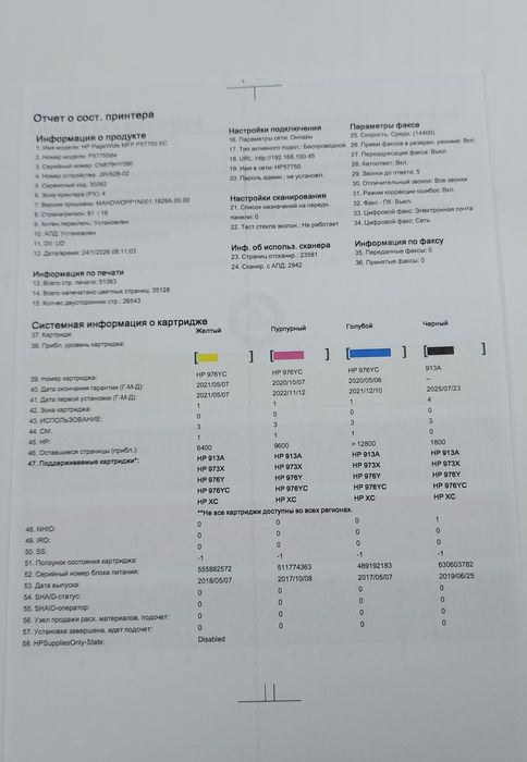 HP PageWide P57750dw