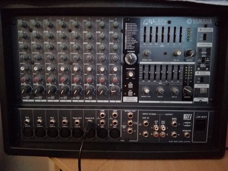Powermixer i kolumny Yamaha