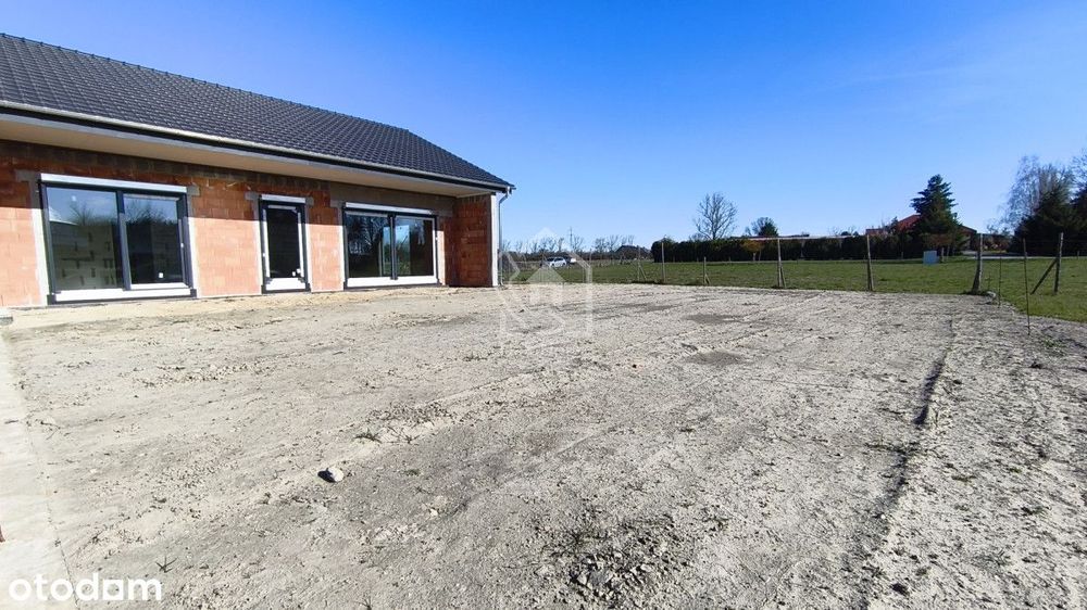 Dom parterowy |W trakcie budowy | Bliźniak 105 m2