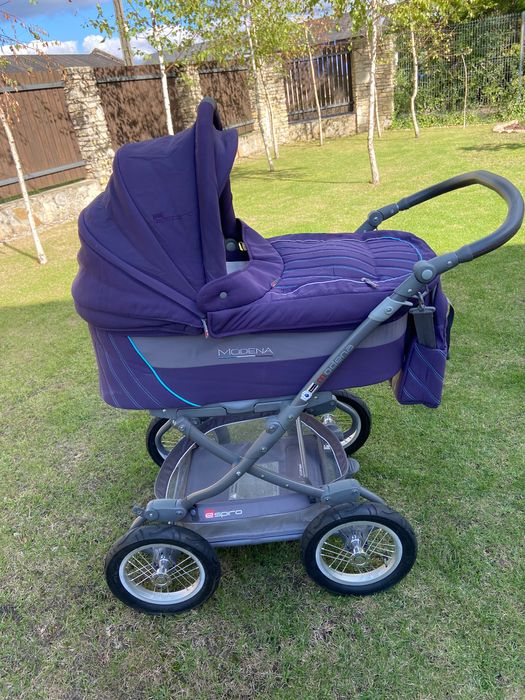 Wózek Espiro Modena 2w1 + akcesoria