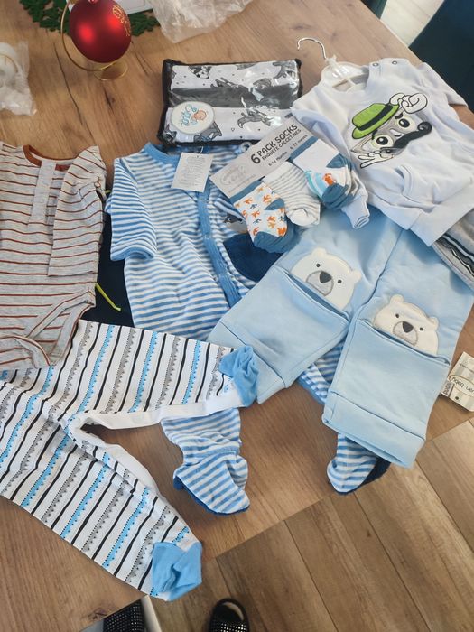 Wyprawka dla chłopca 62-74nowe