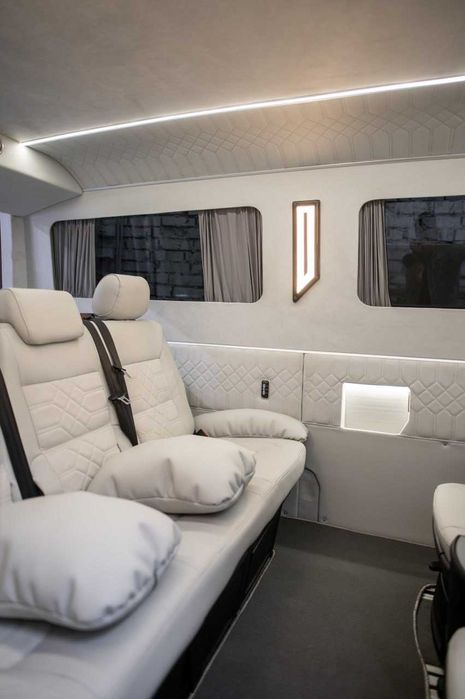 Переобладнання Sprinter / Crafter / Transit, Обшивка салону, VIP салон, сидіння Шумоізоляція