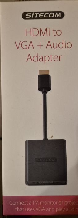 Sitecom CN-351 HDMI na VGA z adapterem audio