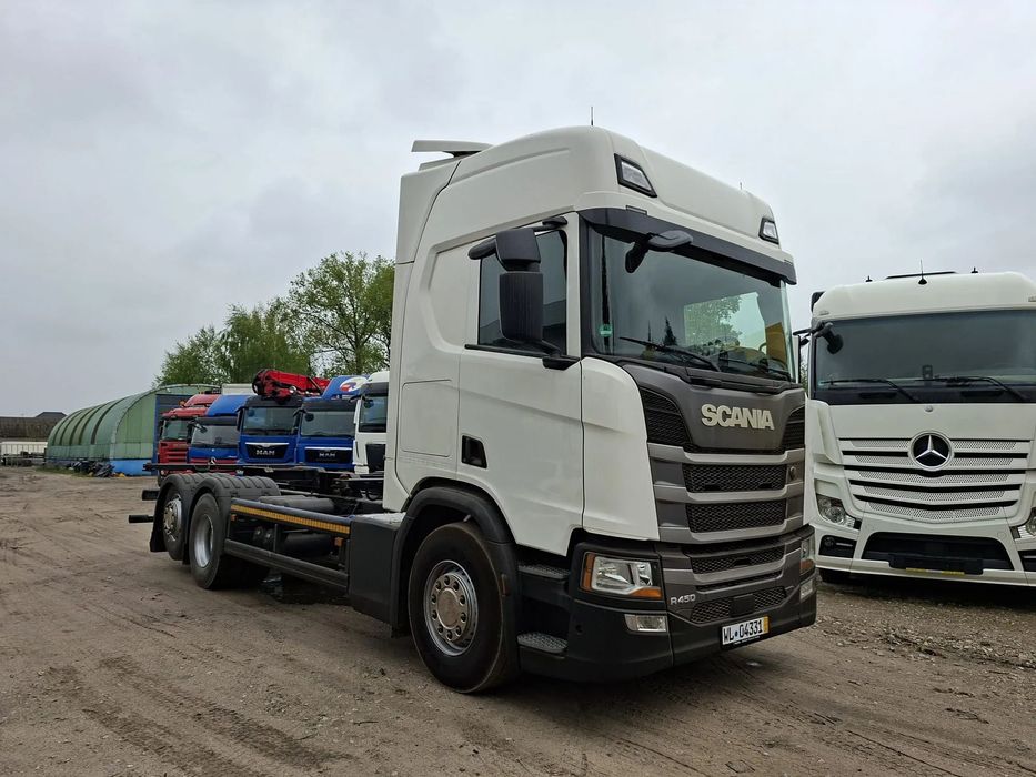 Scania R450 BDF oś skrętna Euro 6  Scania R450 BDF oś skrętna Euro 6