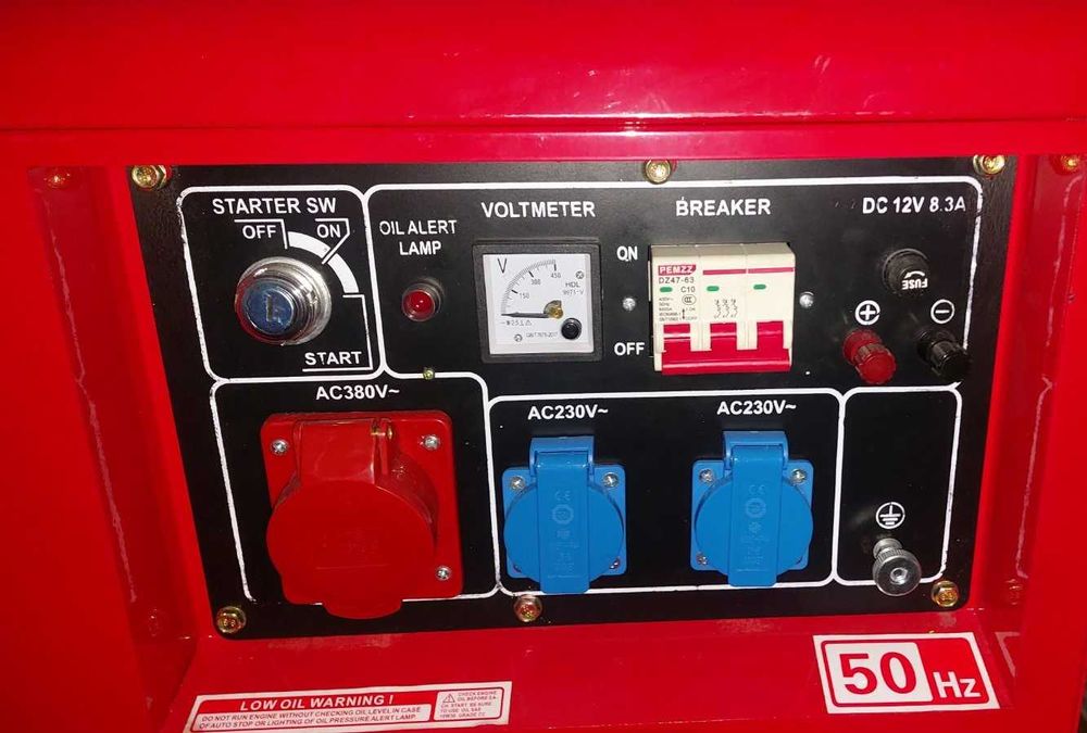 Дизельний генератор Hüttenberg H8500D 6.5 кВт