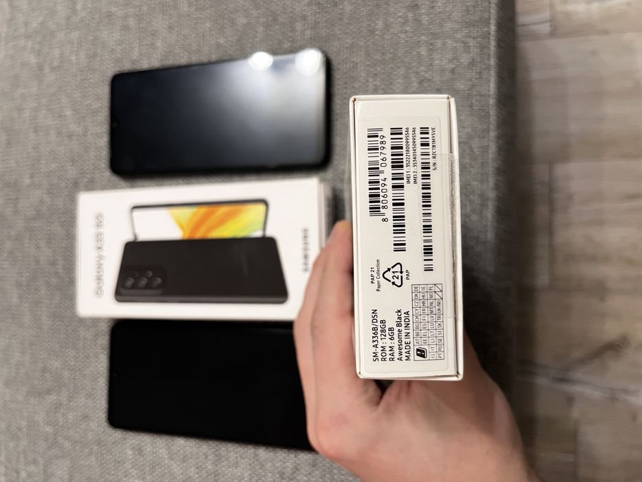Sprzadm 2 telefony Samsung A33 5G 128GB