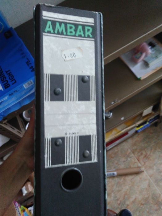 Capa de arquivo Ambar tamanho A5