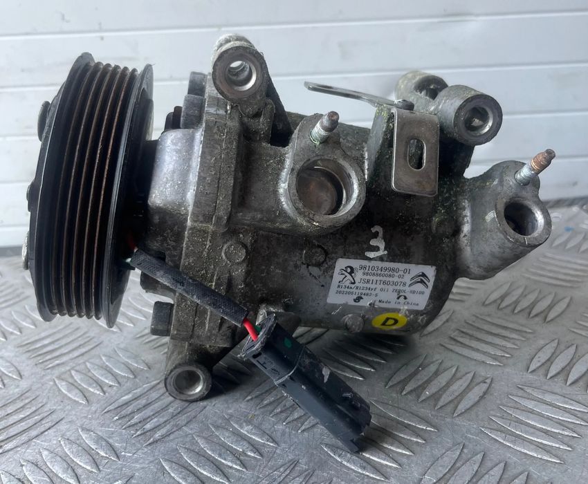 Compressor Ar Condicionador Peugeot/ Citroen Ref: 9810349980-01/9808860080-02/YH01