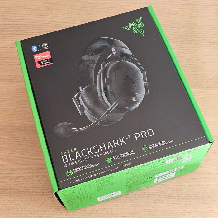 Auscultadores Gaming Wireless RAZER BlackShark V2 Pro 2023 (oferta de WC Pads)