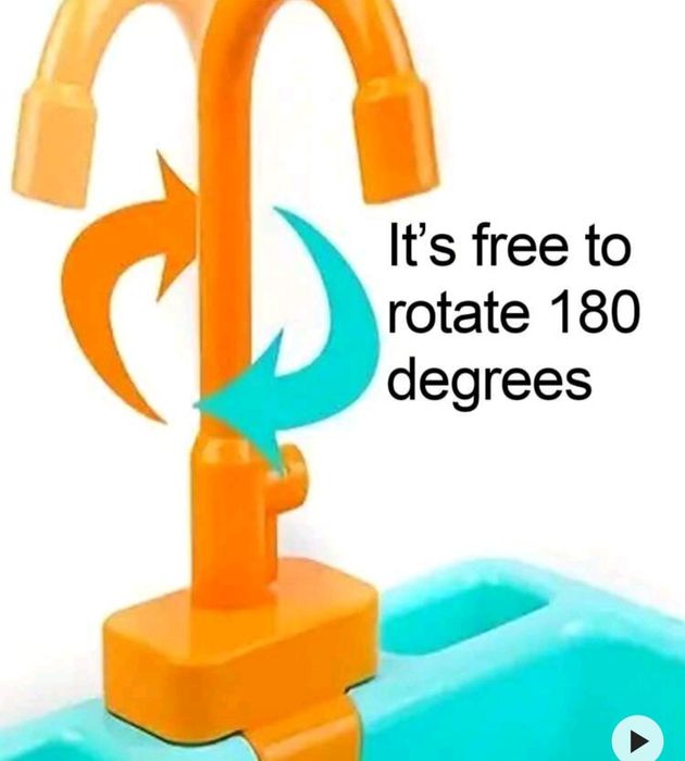 Brinquedo para lavar loiça com água