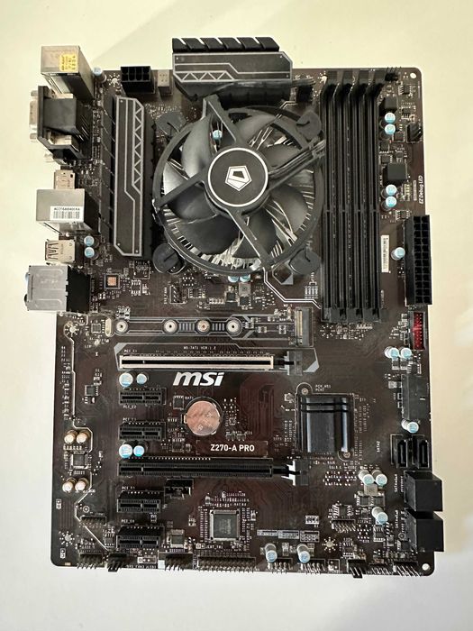 Материнська плата MSI Z270-A Pro s1151 +  Процесор i5 7500