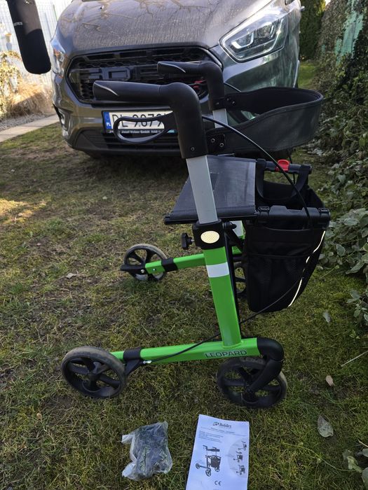 Ambona chodzik rollator balkonik  podpórka inwalidzka.Lekki aluminiowy
