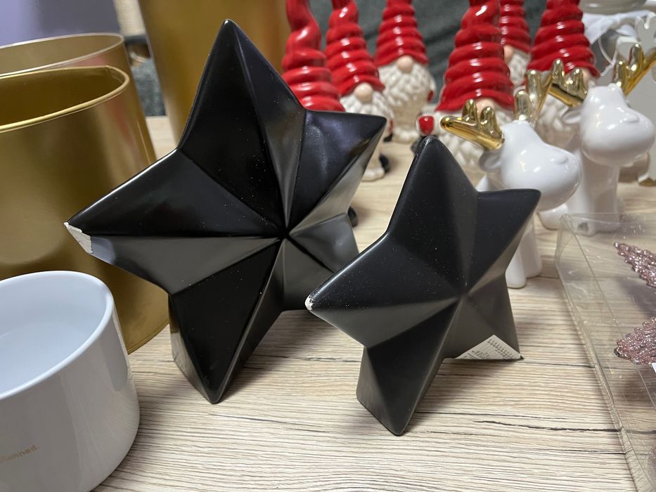 Skrzaty i inne ceramiczne zestaw uszkodzone