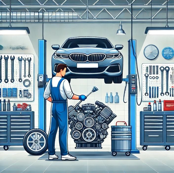 Ремонт двигателей, ходовой, сварка, рихтовка, малярка