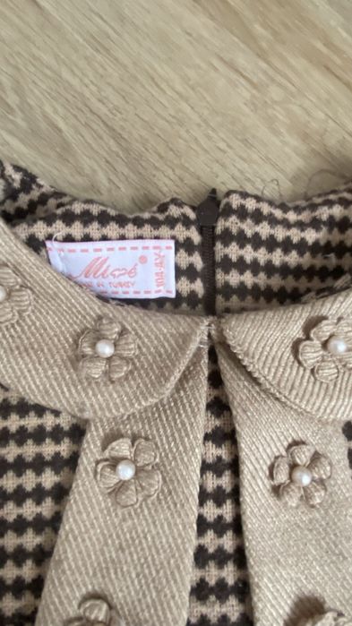 Elegancka , gruba sukienka w rozm 104